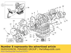 Piaggio Group GU01424630 mantenimiento - Lado inferior