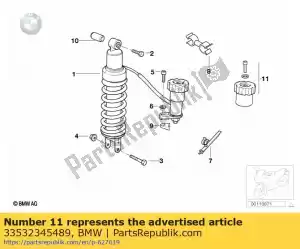 bmw 33532345489 volantino per regolazione puntone molla - Il fondo