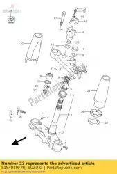 Here you can order the cover,upper lh from Suzuki, with part number 5154010F70: