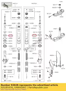 kawasaki 920281656 tuleja kx80-t2 - Dół