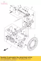 59C258060000, Yamaha, kit de pastillas de freno 2 yamaha xp 500 2013 2014 2015 2016, Nuevo