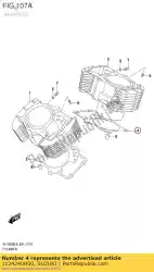 Tutaj możesz zamówić uszczelka, cylinder od Suzuki , z numerem części 1124240H00: