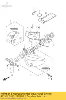 4716622H00, Suzuki, schild, frame co suzuki vlr intruder c1800 r ru2 touring rt vlr1800r c1800r vlr1800 1800 , Nieuw