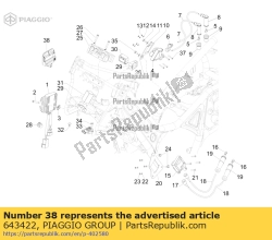 Aprilia 643422, Konwerter magistrali can, OEM: Aprilia 643422