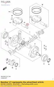 suzuki 0938119005 pier?cie? zabezpieczaj?cy - Dół