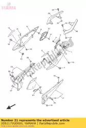 Qui puoi ordinare prezzo 7 da Yamaha , con numero parte 20S2172U0000: