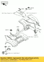 560311607, Kawasaki, etykieta-instrukcja, bateria kawasaki klf300 4x4 300 , Nowy