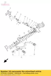 arm, shift van Yamaha, met onderdeel nummer 4TR181120000, bestel je hier online: