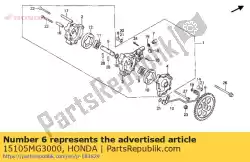 momenteel geen beschrijving beschikbaar van Honda, met onderdeel nummer 15105MG3000, bestel je hier online: