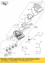 01 filter-assy-lucht van Kawasaki, met onderdeel nummer 110100857, bestel je hier online: