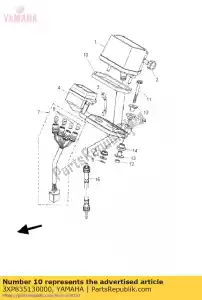 yamaha 3XP835130000 ammortizzatore - Il fondo