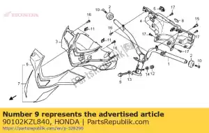 Honda 90102KZL840 bullone, flangia 10x48 - Il fondo