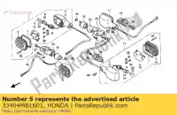 33404MB1601, Honda, base comp., winker honda cb cmx 450 750 1987 1988 1992 1994, New