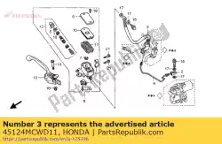 Qui puoi ordinare nessuna descrizione disponibile al momento da Honda , con numero parte 45124MCWD11: