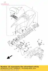 Tutaj możesz zamówić zacisk (7u6) od Yamaha , z numerem części 904681812100: