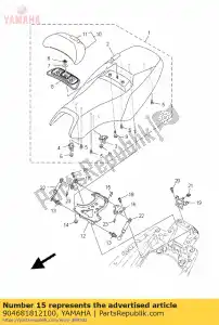 yamaha 904681812100 zacisk (7u6) - Dół