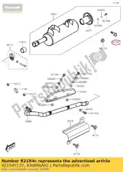 Aquí puede pedir perno, brida, 8x30 kvf300cgf de Kawasaki , con el número de pieza 92154Y137: