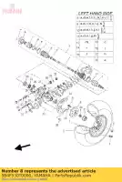 5B4F530T0000, Yamaha, ensemble de joint à rotule yamaha yxr 700 2008 2009 2011 2012 2013, Nouveau