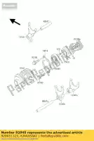 920451319, Kawasaki, kogellager kawasaki kdx  h kdx200 200 , Nieuw