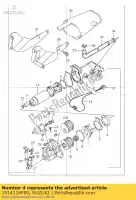 1514124F00, Suzuki, isolator suzuki gsx hayabusa r ru1 ru2 gsx1300r 1300 , Nieuw