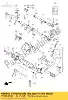 2531005G01, Suzuki, cam, versnellingspook suzuki lt f250 ozark z250 quadsport z250z 250 , Nieuw