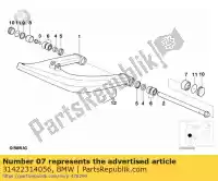 31422314056, BMW, za?lepka ?ruby, lewa bmw  1100 1150 1200 1992 1993 1994 1995 1996 1997 1998 1999 2000 2001 2002 2003 2004 2005 2006, Nowy