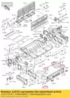 132721597, Kawasaki, 01 plato kawasaki kaf1000 mule prodx eps diesel prodxt kaf820 profx 3 seater profxt le pro fxt 1000 820 , Nuevo