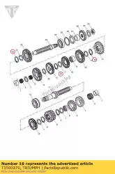 Here you can order the circlip, 32mm shaft from Triumph, with part number T3500270: