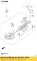 3715217K00, Suzuki, boulon de sécurité, verrou de direction suzuki gsxs750az gsxs750a sv650a dl1000a dl1000xa gsxr150rfx gsxr150rf gsxs125mlx gsxs125ml gsxs1000az gsxs1000a gsxs1000fa gsxs750za gsxs125xa gsxs750ya 750 650 1000 150 125 , Nouveau