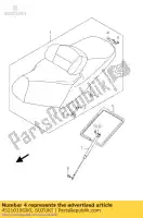 4521010G00, Suzuki, delantero, asiento lo suzuki an burgman  a an650a executive an650aaz 650 , Nuevo