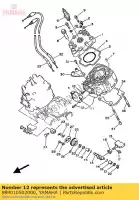 989010502000, Yamaha, schroef, binden (59w) yamaha tz tzs tzt tzu 250, Nieuw