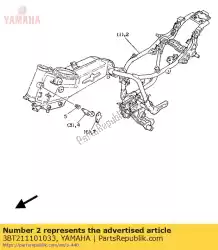 Aqui você pode pedir o frame comp. Em Yamaha , com o número da peça 3BT211101033: