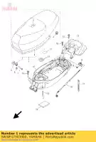 5WWF47303000, Yamaha, siège assy yamaha cw 50 2005 2007 2015 2016, Nouveau