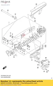 suzuki 083513100A nipple,grease - Bottom side