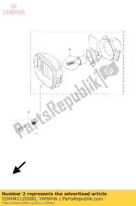 yamaha 1D4H41120000 gniazdo elektryczne - Dół