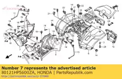 Tutaj możesz zamówić b? Otnik r. Centrum * nh1 * (nh1 czarny) od Honda , z numerem części 80121HP5600ZA: