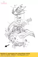 1SCF11C70000, Yamaha, screw 3 yamaha yfm 300 2013, New