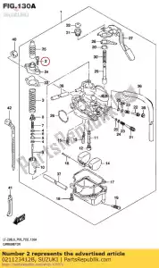 Suzuki 021123412B vite - Il fondo