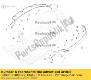 Piaggio Group 1B005804000VY prawy terminal spoilera - Dół