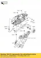 921720471, Kawasaki, screw kawasaki z  d klz versys a zx10r ninja j sx e k f black edition abs zx1000 h z1000 1000 , New