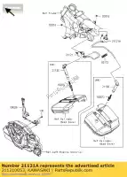 211210053, Kawasaki, bobina de ignição, rr vn1700c9f kawasaki vn vulcan 1700 2009 2010 2011 2012 2013 2014 2015 2016, Novo