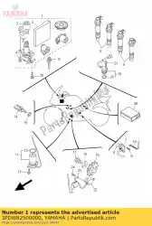 Tutaj możesz zamówić g?ówna ? W. Zestaw immobilizera od Yamaha , z numerem części 2PDW82500000: