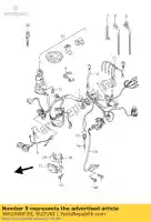 3662008F20, Suzuki, arnés, cableado suzuki gsxr  gsx fu f u1 u2 gsx600f gsx750f 600 750 , Nuevo