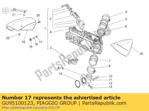 Piaggio Group GU95100123 máquina de lavar - Lado inferior