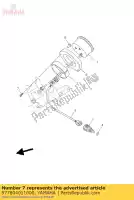 977804011000, Yamaha, tornillo, roscado (eu0) yamaha sr tz 125 250 1996 2000 2001 2002, Nuevo