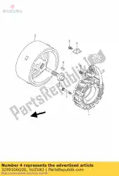 Tutaj możesz zamówić ? Ruba, magneto ro od Suzuki , z numerem części 3249106G00: