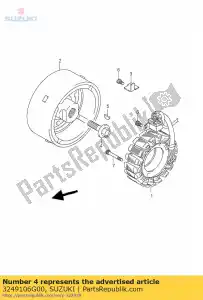 Suzuki 3249106G00 ?ruba, magneto ro - Dół