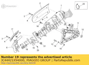 Piaggio Group JC44421X94000 piatto - Il fondo