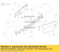 B06401400XN2, Piaggio Group, l.h. lichaamszijde moto-guzzi zgulcb00 zgulcb0001 zgulcub001 1400 2017 2018 2019 2020 2021, Nieuw