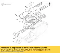 67361200T8, Piaggio Group, mittelkonsole     , Nowy